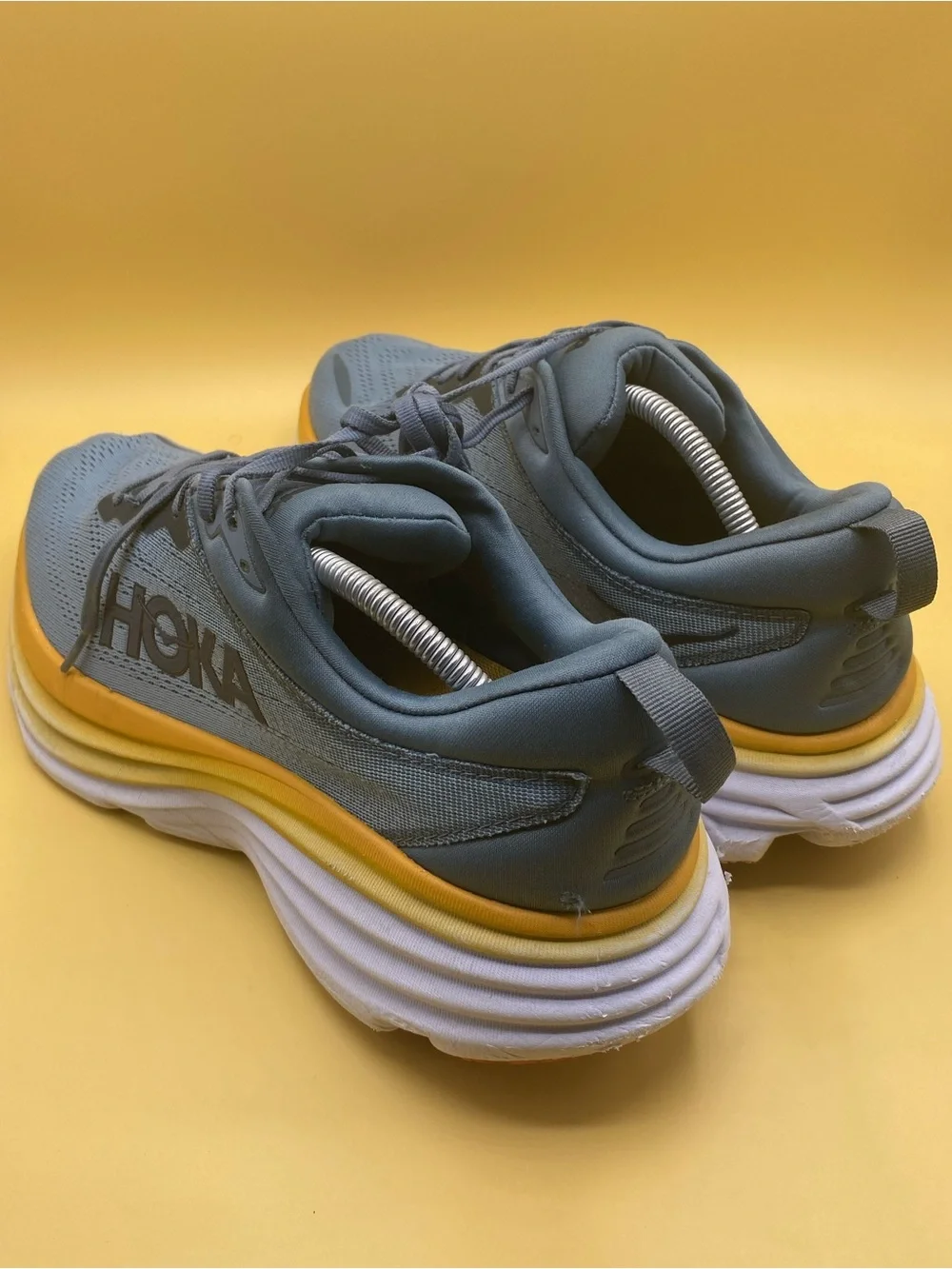 HOKA Bondi 8 Goblin Blue/Mountain Spring - Picture 3 of 4